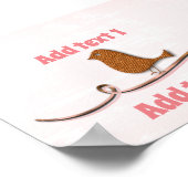 Gold Holidays Vibe Poster (Ecke)