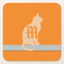 Gold Holidays Vibe Rechteckiger Pappuntersetzer