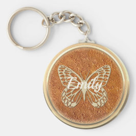 Gold Holidays Vibe Schlüsselanhänger