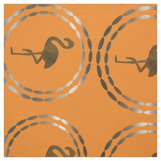 Gold Holidays Vibe Stoff (Muster)