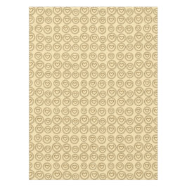 Gold Holidays Vibe Tischdecke