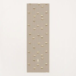 Gold Holidays Vibe Yogamatte