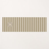 Gold Holidays Vibe Yogamatte (Vorderseite (Horizontal))