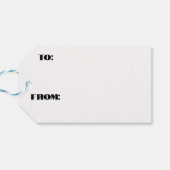 Gold Holly Blätter und Berries über Burgund Geschenkanhänger (Rückseite Horizontal)