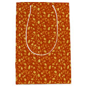 Gold Holly Mittlere Geschenktüte (Vorderseite)