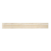 Gold Horizontales Stripes-Satin-Band Satinband (Vorderseite)