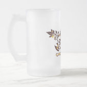 Gold Horse Bierglas Mattglas Bierglas (Links)