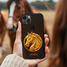 Gold Horse Case-Mate iPhone Hülle