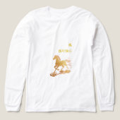 Gold Horse Chinese New Year 2026  Tri-Blend Shirt (Design Vorderseite)