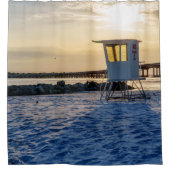 Gold Hour Destin East Pass Duschvorhang (Vorderseite)
