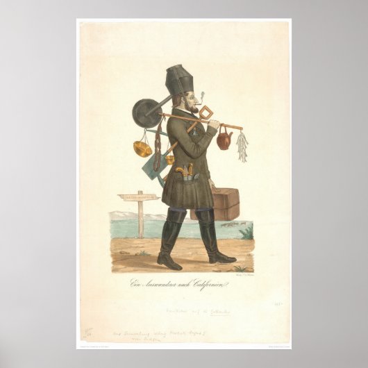 Gold Hunter going to CA. (0631A) Poster (Vorne)