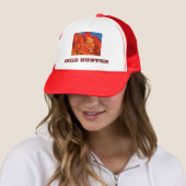 GOLD HUNTER hat rote, orange-gelbe Blätter Truckerkappe (Beispiel)
