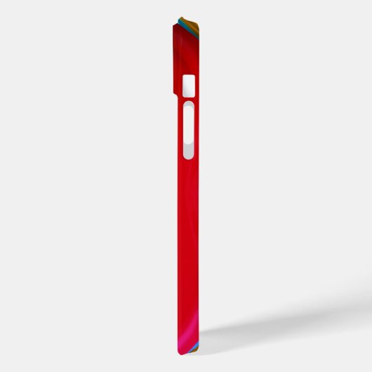 GOLD HYPER BUTTERFLY MIT GEMSTONEN, RED BURGUNDY Case-Mate iPhone HÜLLE (Rückseite / Links)