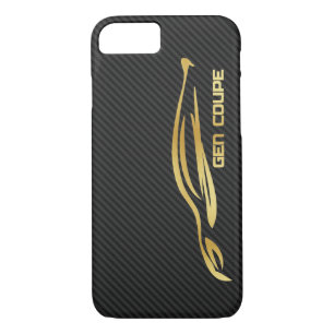 Gold Hyundai Genesis COUPE Logo Case-Mate iPhone Hülle