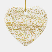 Gold I Liebe Keramikornament (Hinten)