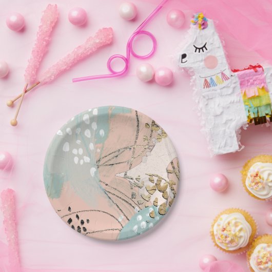 Gold I Pappteller (Party)