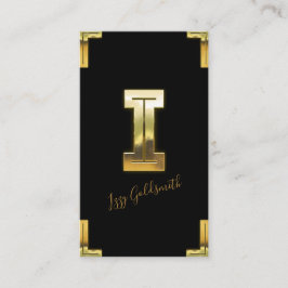 Gold-I-Visitenkarte für den Erstflug und die Grenz Visitenkarte