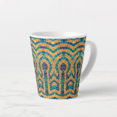 GOLD ICONS MOSAIC Latte Tasse (Rechte Ecke)