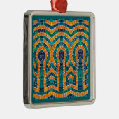 GOLD ICONS MOSAIC Premium Square Ornament (Rechts)