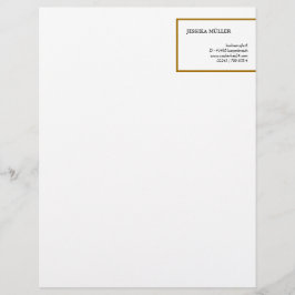 Gold ID Letterhead