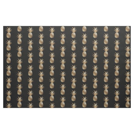 Gold Imitat Ananas Stoff (Fat Quarter (45,7 x 55,9 cm))
