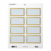 Gold-Imitat-Folie (Vorne)