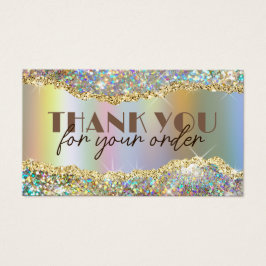 Gold Imitate iridessierende Glitzer-Folie Diskontk