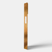 Gold Imitats Foil, Name und Monogram Case-Mate iPh iPhone Hülle (Rückseite / Rechts)