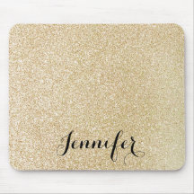 Gold Imitats Glitzer Benutzerdefinierter Skriptnam