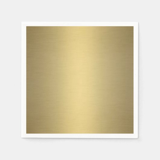 Gold in Brushed Serviette (Vorderseite)