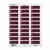 Gold Indian Paisley Wedding (Vorne)