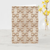 Gold Infinity Wedding Congratulations Card Karte (Gelbe Blume)