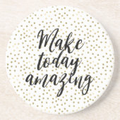 Gold Inspiration Phantastisch Getränkeuntersetzer (Vorne)