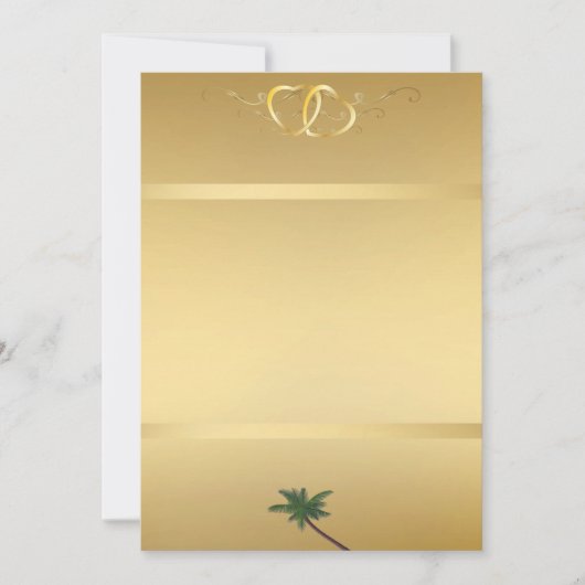 Gold Invitation1 Einladung (Vorderseite)
