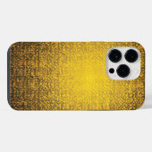 Gold  iPhone hülle (Rückseite (Horizontal))