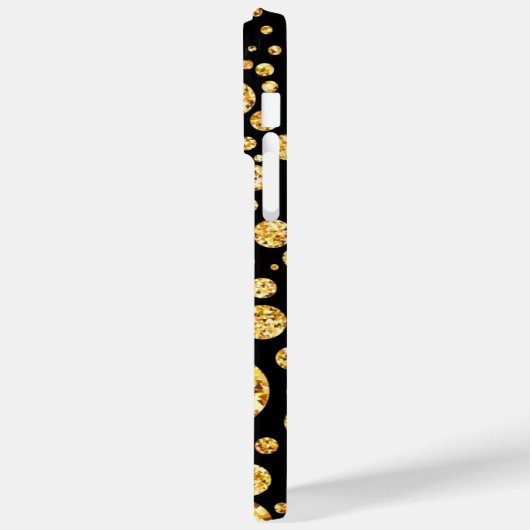 GOLD IRIDESCENT DIAMONOND SEHEN Case-Mate iPhone HÜLLE (Rückseite / Links)