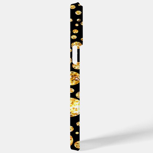 GOLD IRIDESCENT DIAMONOND SEHEN Case-Mate iPhone HÜLLE (Rückseite / Rechts)