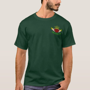 Gold Irish Claddagh T-Shirt
