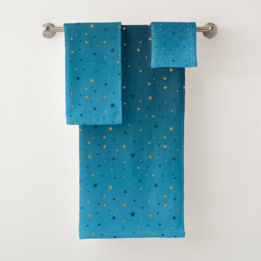Gold ist blau. badhandtuch set (Insitu)