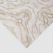 Gold & Ivory Marble Seidenpapier (Ausschnitt)