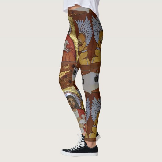 Gold Jesus Leggings (Links)