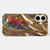 Gold & Jewels #19 - iPhone 16 Hüllen (Rückseite (Horizontal))