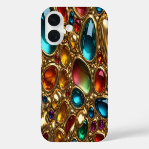 Gold & Jewels #28 - iPhone 16 Hüllen