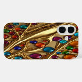 Gold & Jewels #36 - iPhone 16 Hüllen (Rückseite (Horizontal))