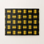 Gold Jigsaw Puzzle Golden Lattice (Horizontal)