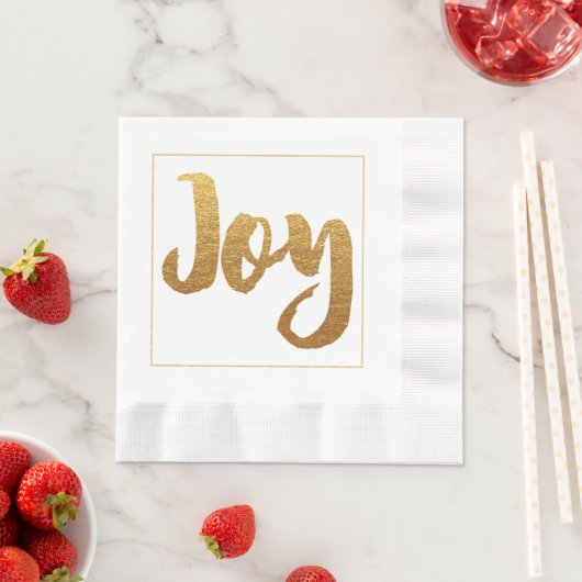 Gold Joest Paper Napkins Serviette (Beispiel)