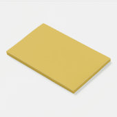 Gold JUMBO Post-it Klebezettel (angewinkelt)