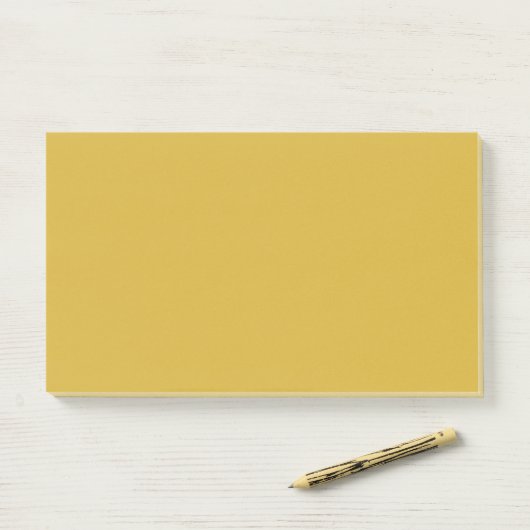Gold JUMBO Post-it Klebezettel (Auf Schreibtisch)