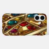 Gold & Juwelen #34 - iPhone 16 Hüllen (Rückseite (Horizontal))