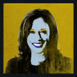Gold Kamala Harris Pop Art Poster<br><div class="desc">Politischer Pop Art Gear und politische Geschenke von PolitiClothes.com & PolitiCardz.com finden die einzigartigsten Wahlen und politischen Geschenke inklusive: politische T - Shirt, politische Autoaufkleber, politische Buttons, politische Poster, politische Buttone, politische Karten, politische Tasse, politische Plakate, politische Zeichen und mehr! Politische Kunst & Gear: http://www.PolitiClothes.com Politische Karten und Geschenke: http://www.PolitiCardz.com...</div>